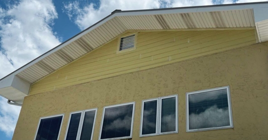 Residential siding installation