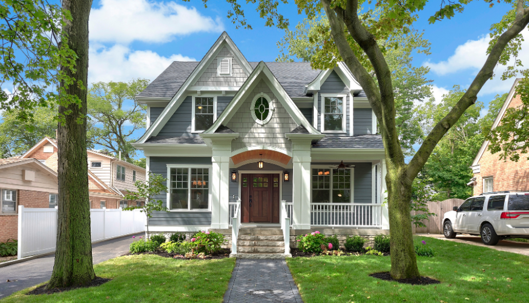 modern window and exterior painting