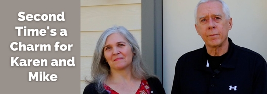 Second Time's a Charm for Karen and Mike