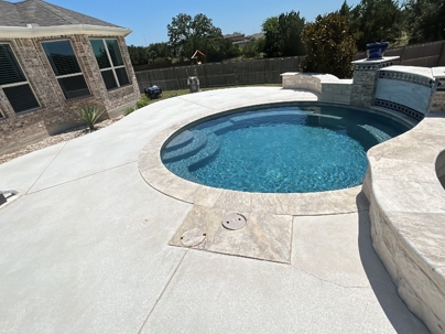 pool deck
