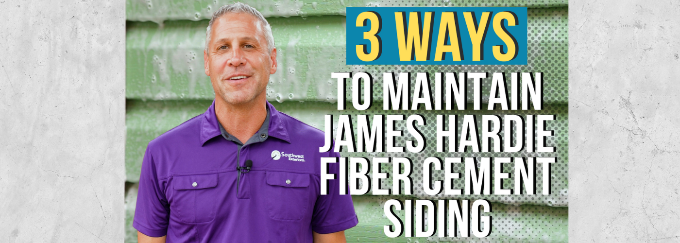 [VIDEO] 3 Ways To Maintain James Hardie Fiber Cement Siding