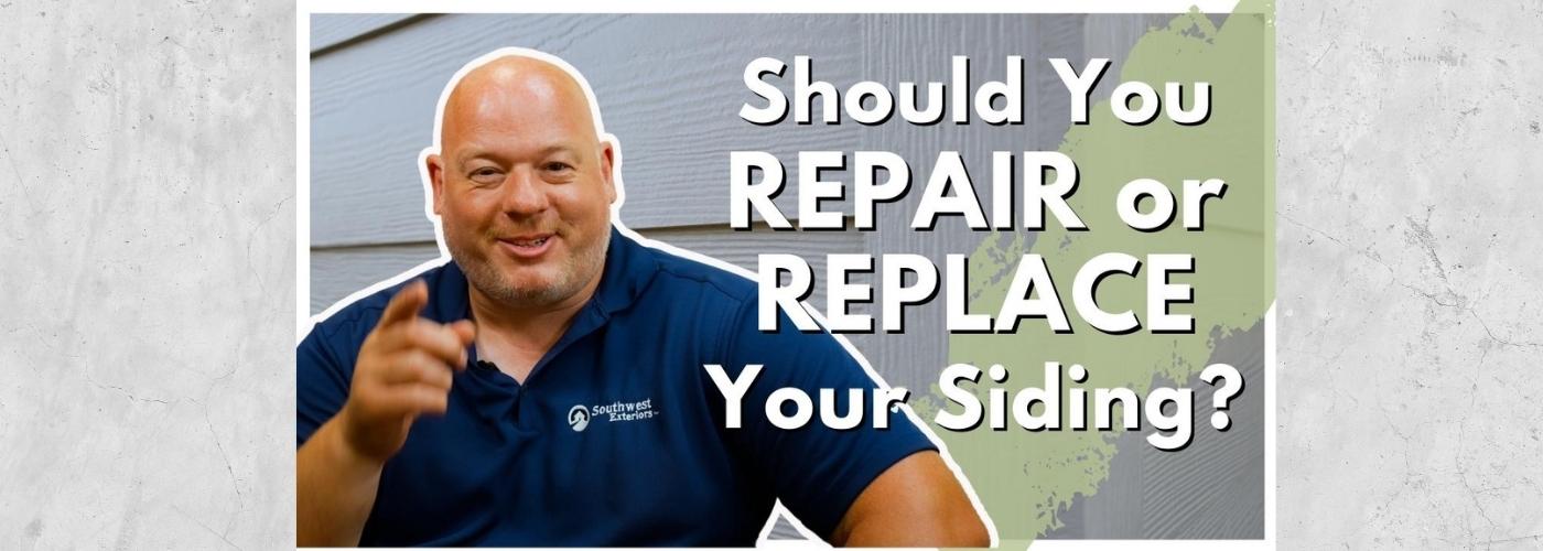 [VIDEO] Should You Repair or Replace Your Home Siding?
