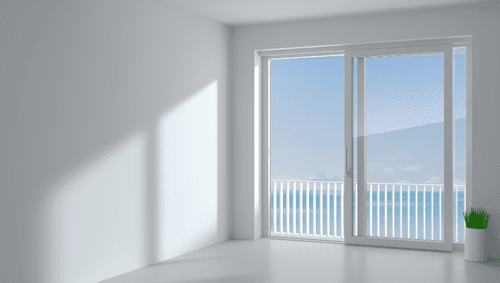 vinyl sliding door